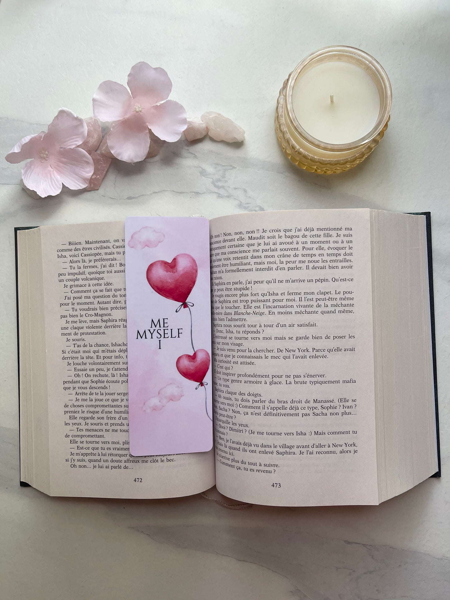 ⭐️ Marque page " Me, myself , i "
