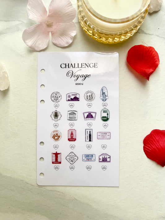 ⭐️ Tracker Challenge  -  "  Voyage 1000 euros "