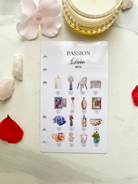 ⭐️ Tracker Challenge  -  " Passion Déco  "