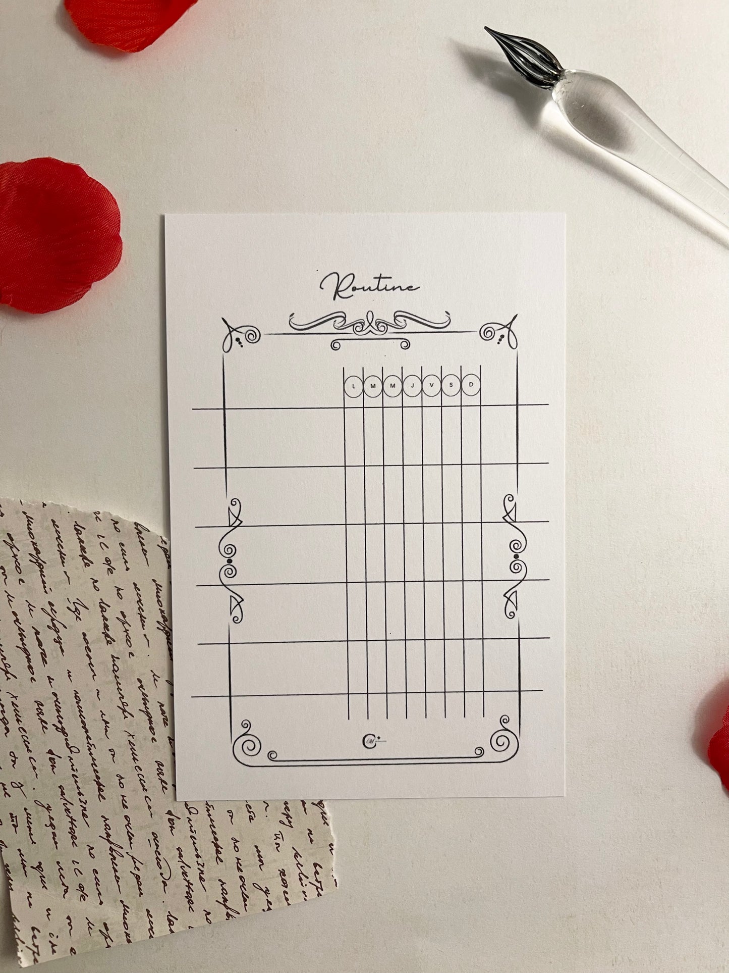 ⭐️ Organisez votre succès = ROUTINE - baroque