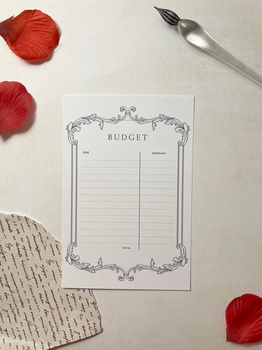 ⭐️ Organisez votre succès = BUDGET - baroque