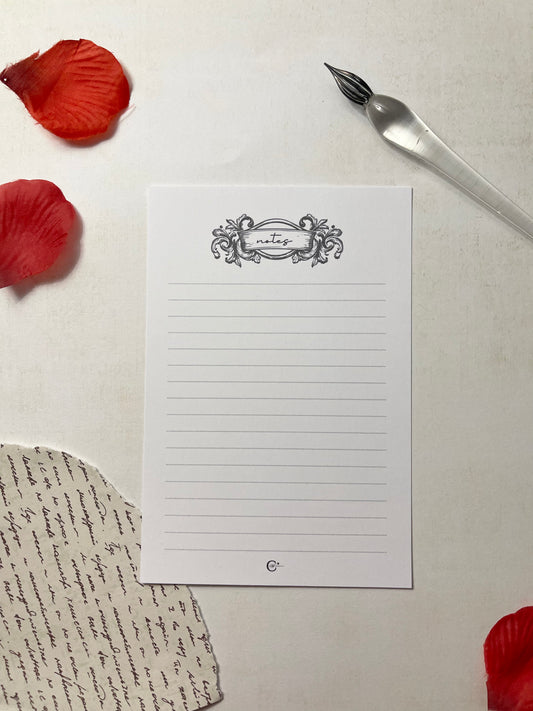 ⭐️ Organisez votre succès = NOTES LIGNES - baroque