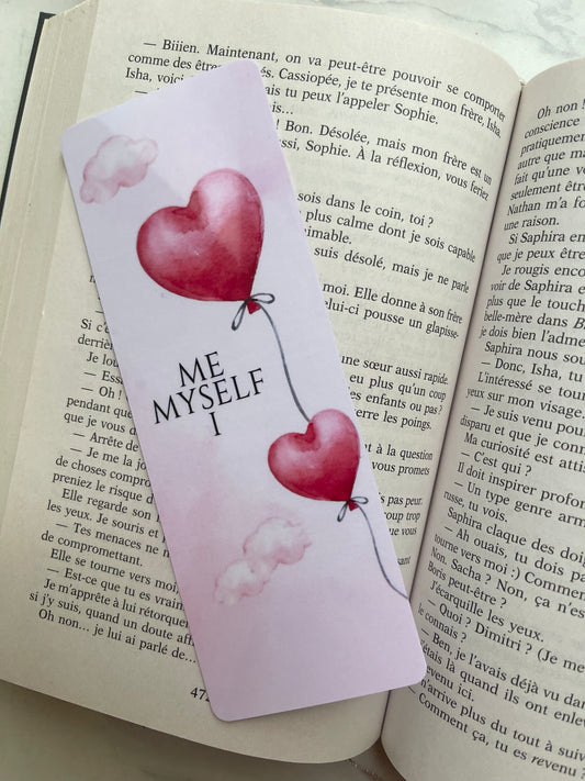 ⭐️ Marque page " Me, myself , i "