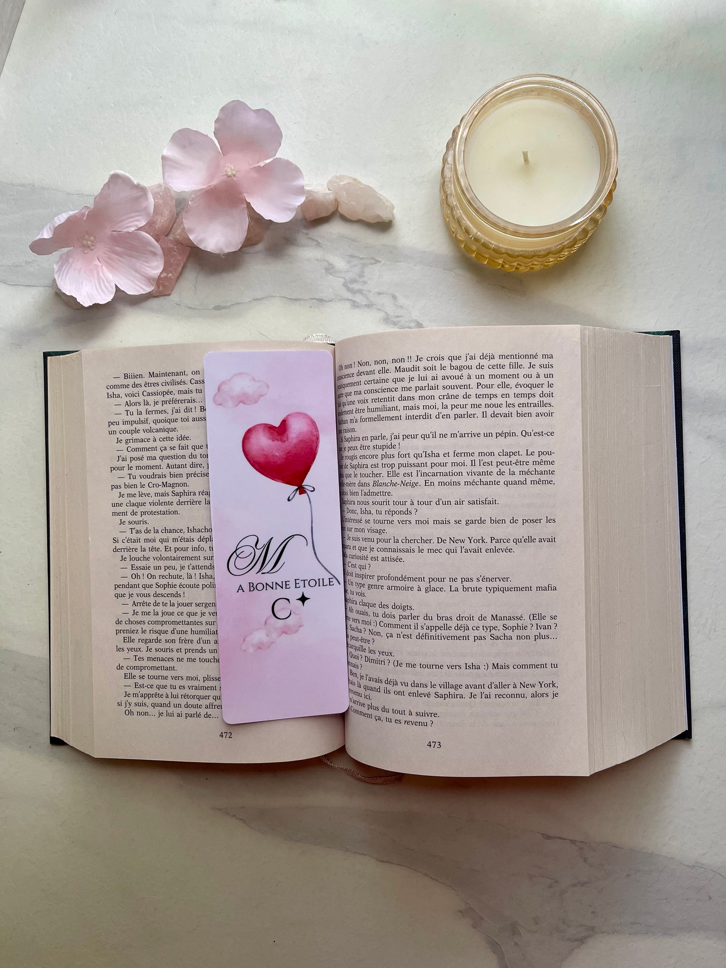 ⭐️ Marque page " Douceur "