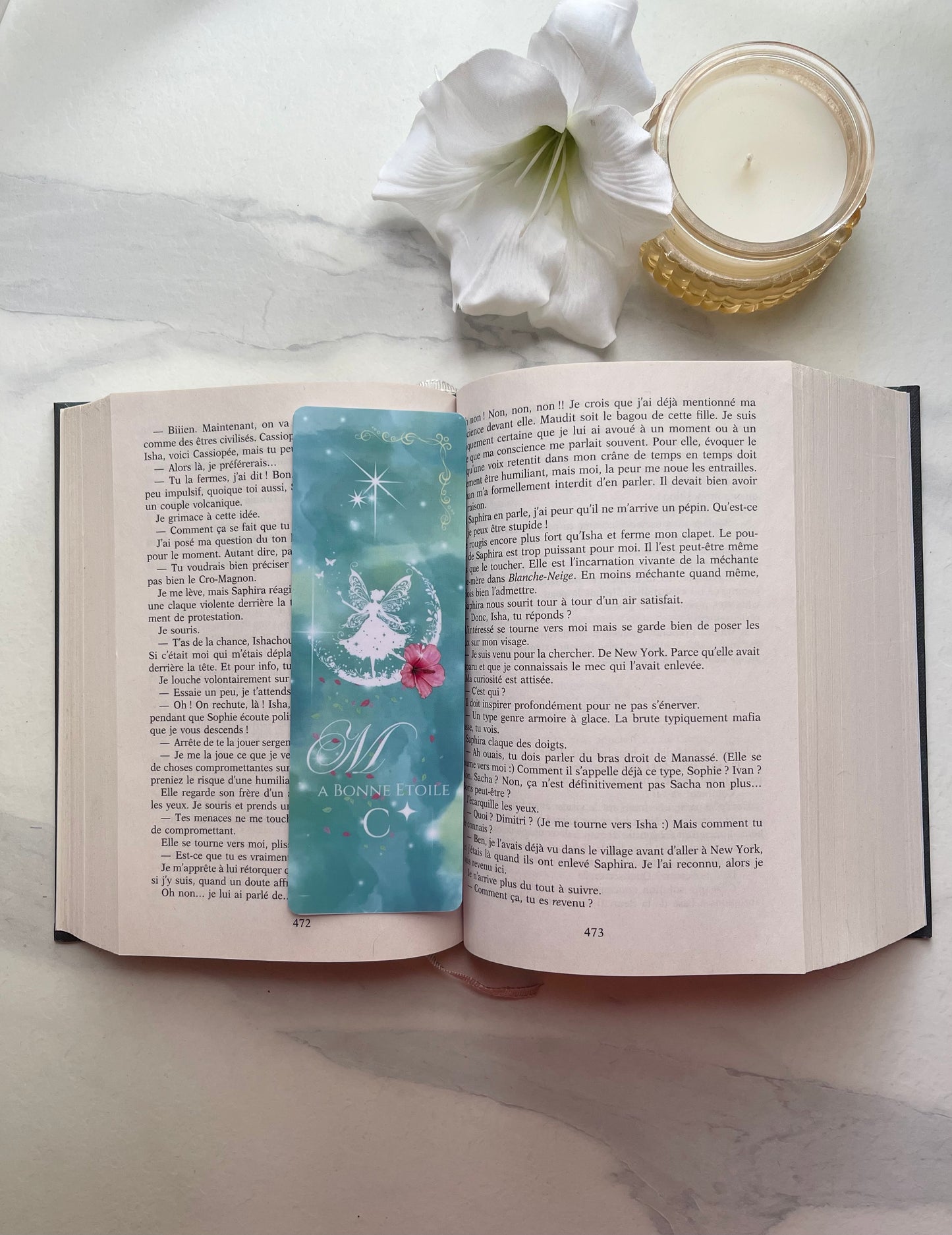 ⭐️ Marque page " Fée marraine "