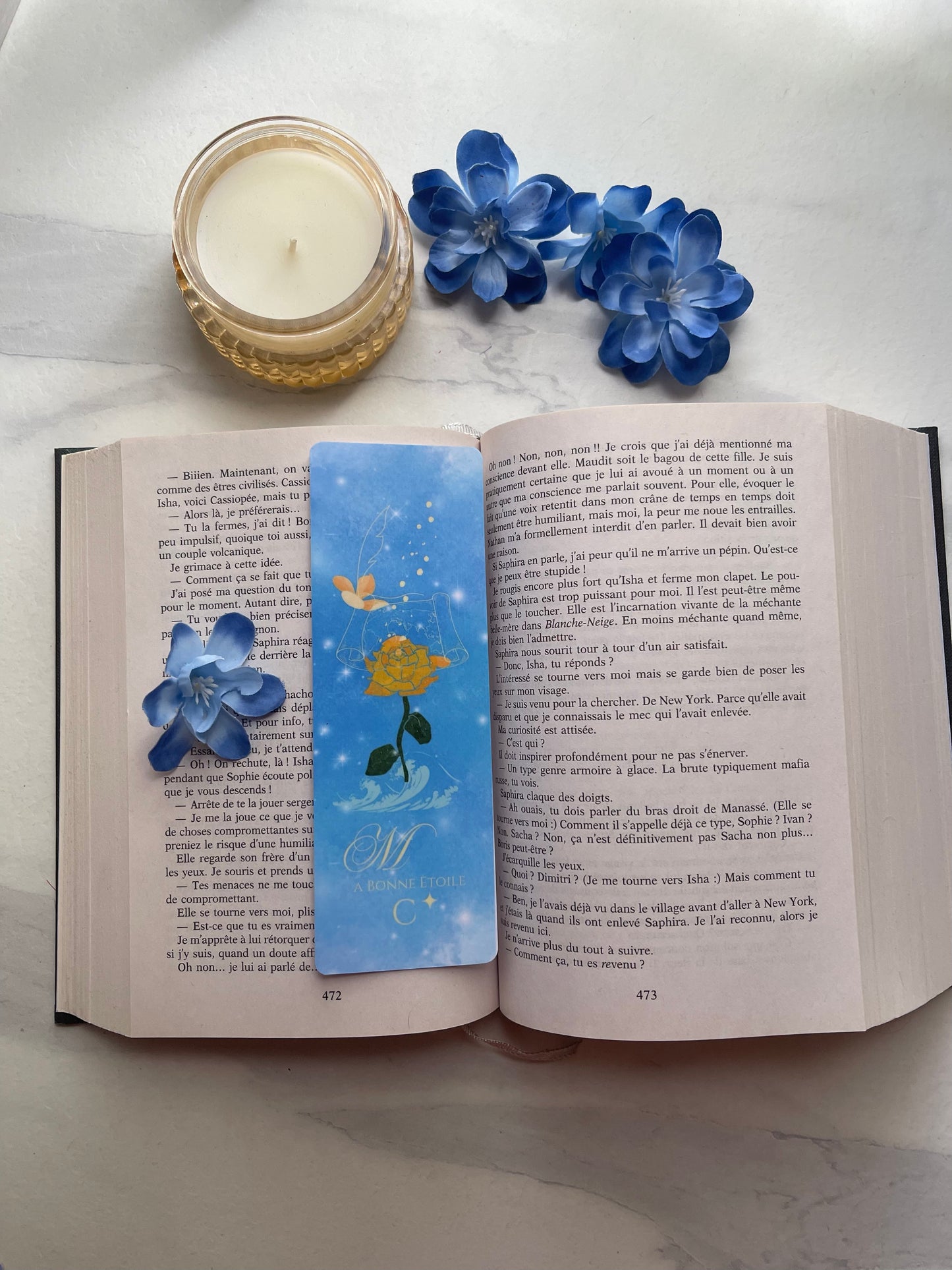 ⭐️ Marque page " Brille  "