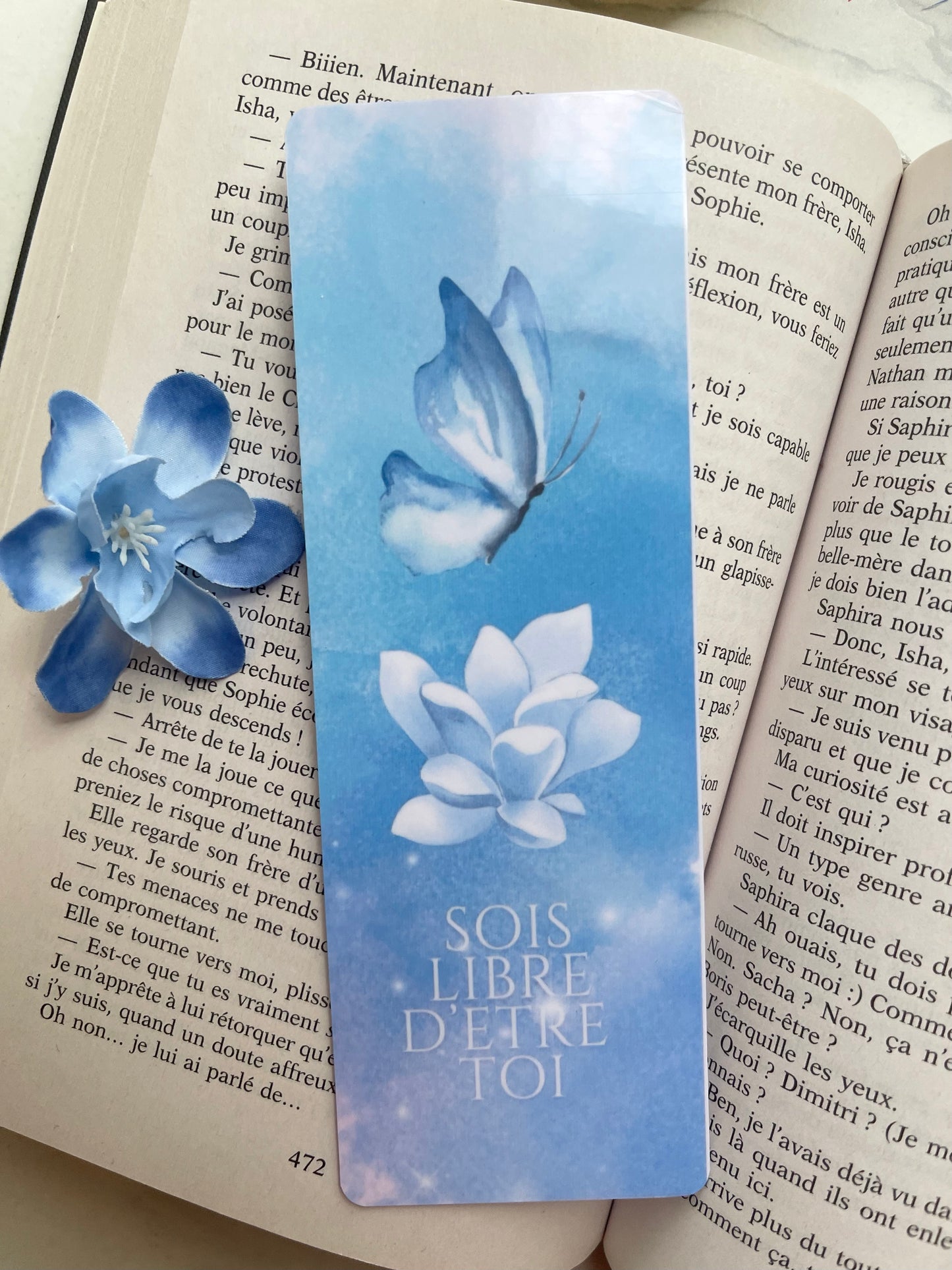 ⭐️ Marque page " Sois libre d'être toi "