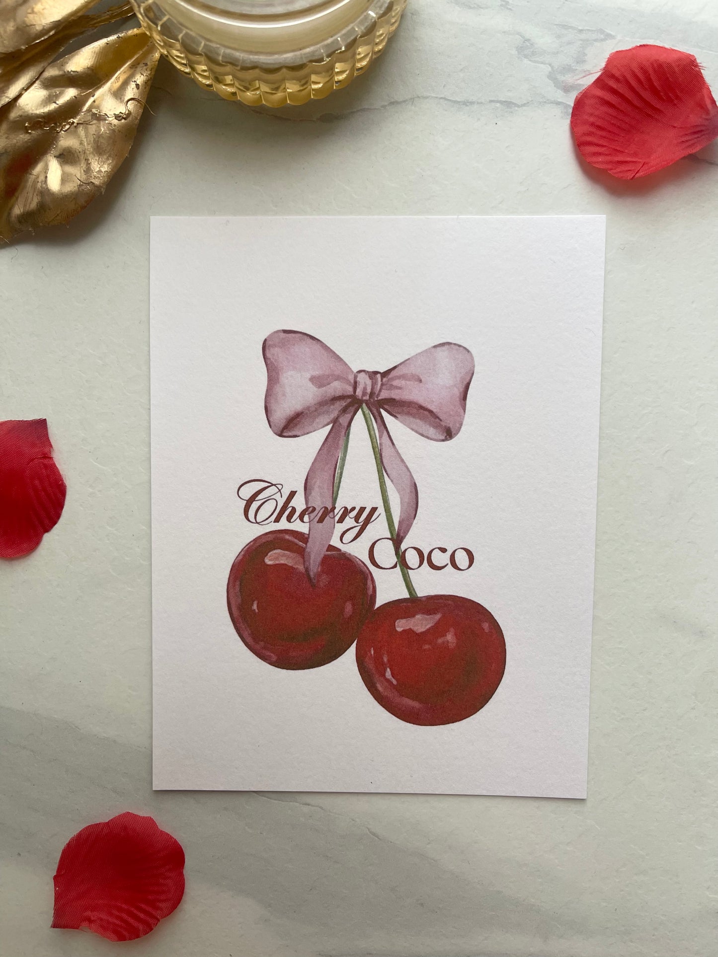 ⭐️ Illustration " Cherry coco "