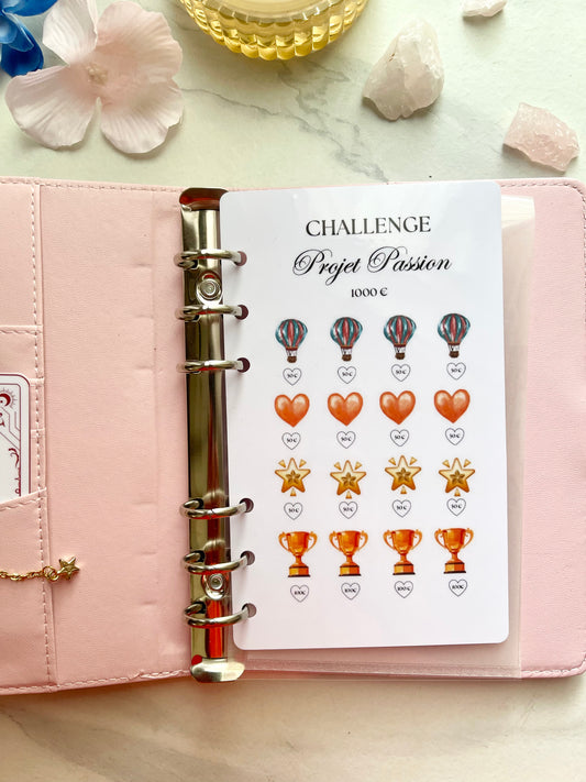 ⭐️ Tracker Challenge  -  " Projet passion 1000 euros "