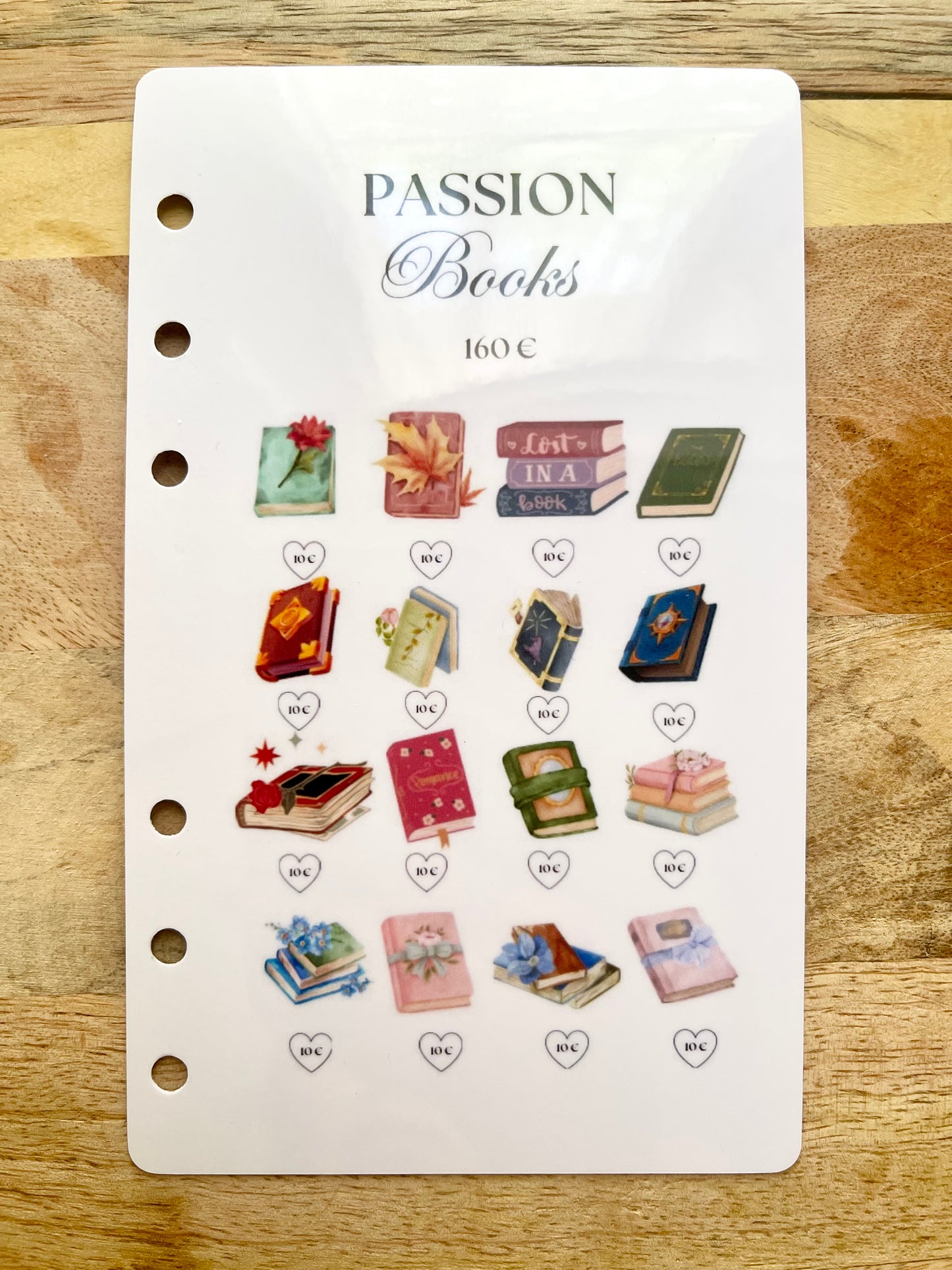 ⭐️ Tracker Challenge  -  " Passion Livres 160 euros  "