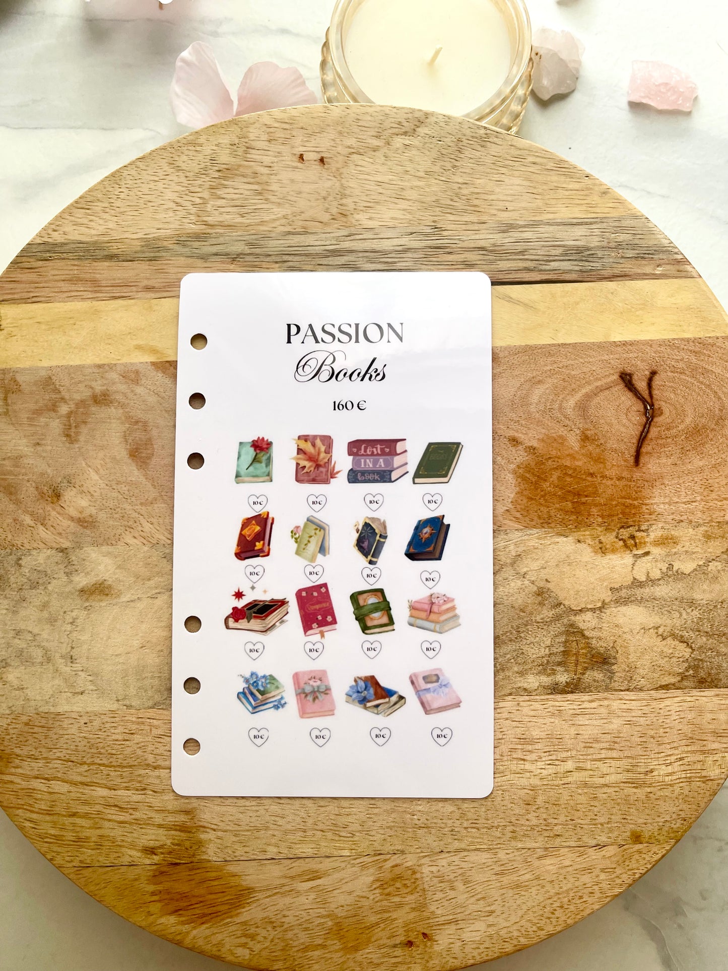 ⭐️ Tracker Challenge  -  " Passion Livres 160 euros  "