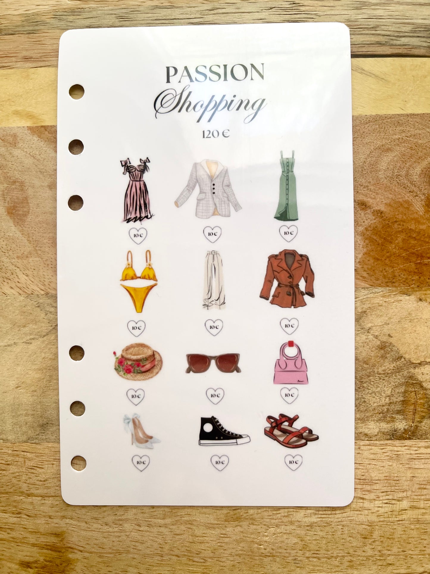 ⭐️ Tracker Challenge  -  " Passion Shopping 120 euros "