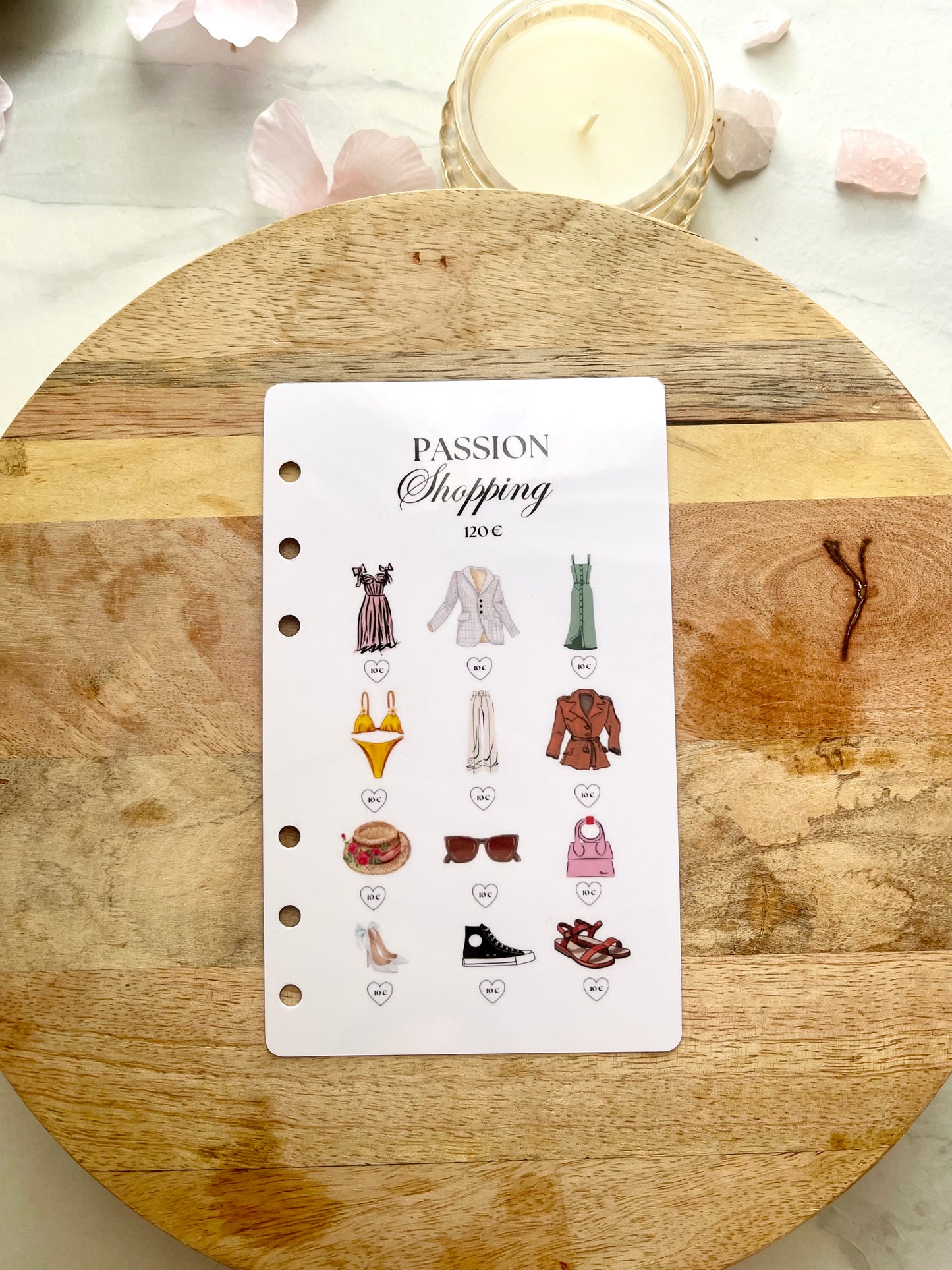 ⭐️ Tracker Challenge  -  " Passion Shopping 120 euros "