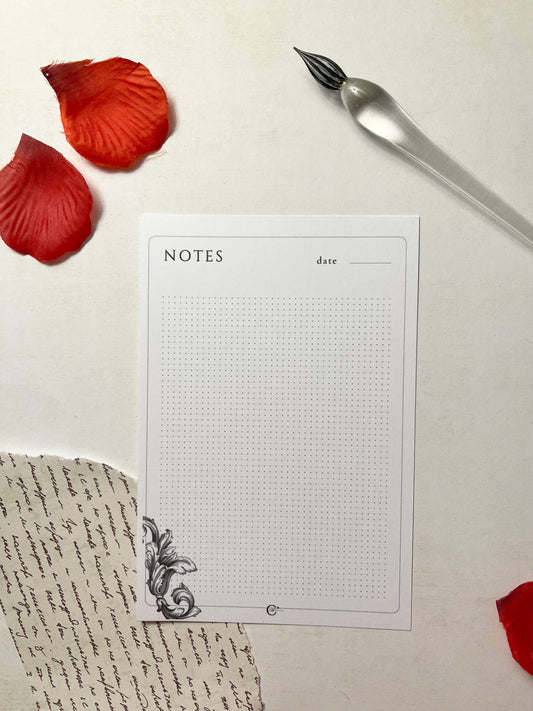 ⭐️ Organisez votre succès = NOTES pointillées - baroque