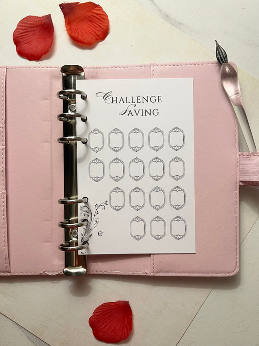 ⭐️ Organisez votre succès = CHALLENGE SAVING - baroque