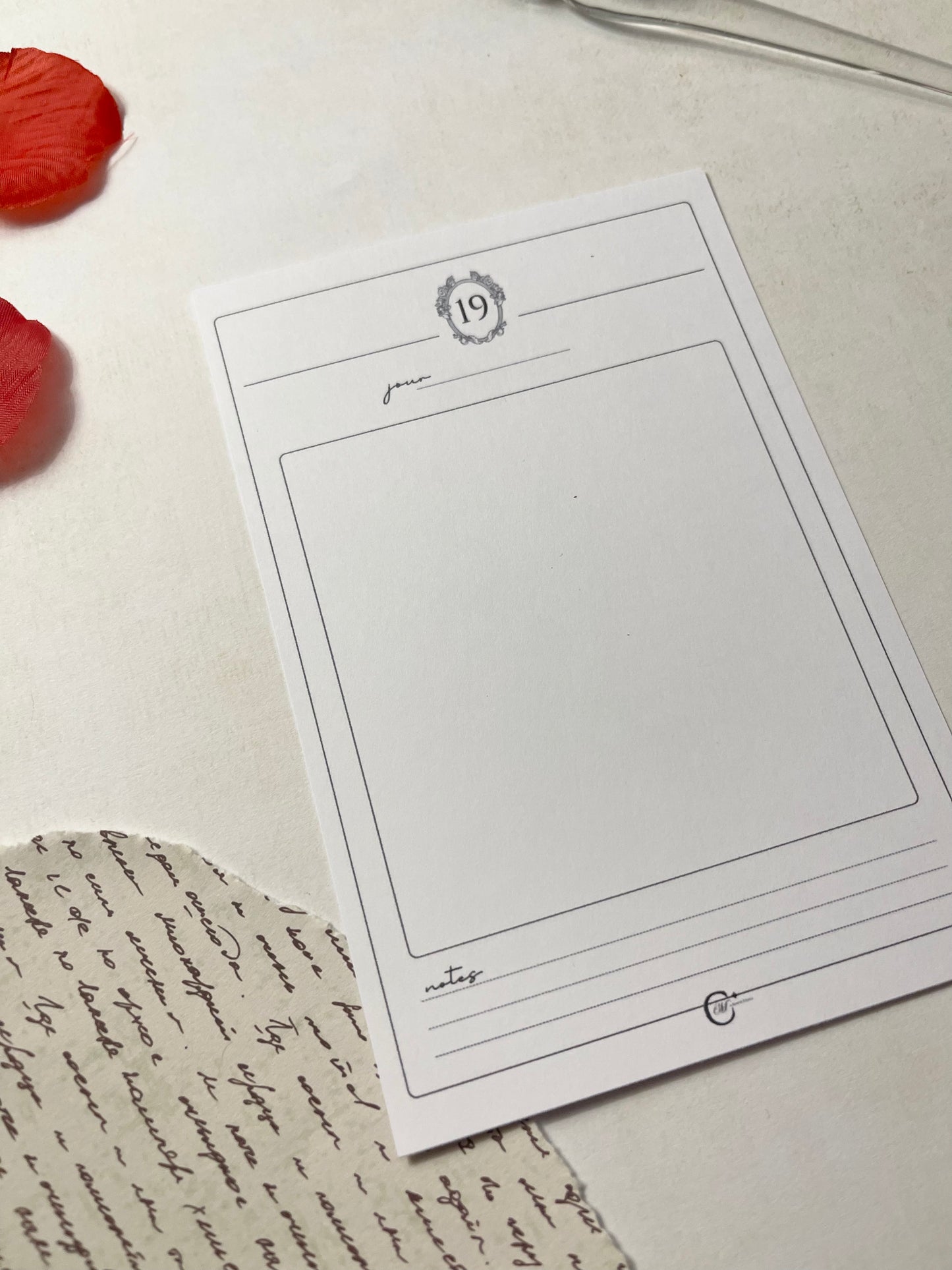 ⭐️ Organisez votre succès = PLANNER NON DATÉ - baroque