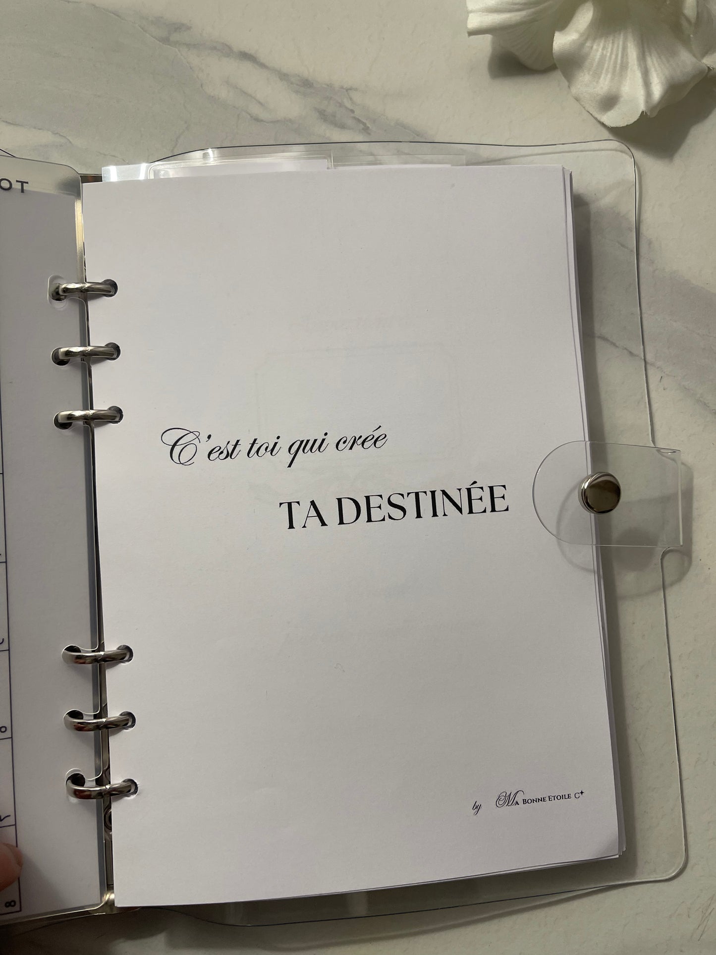 ⭐️ Planner Challenge - 3 mois non datés