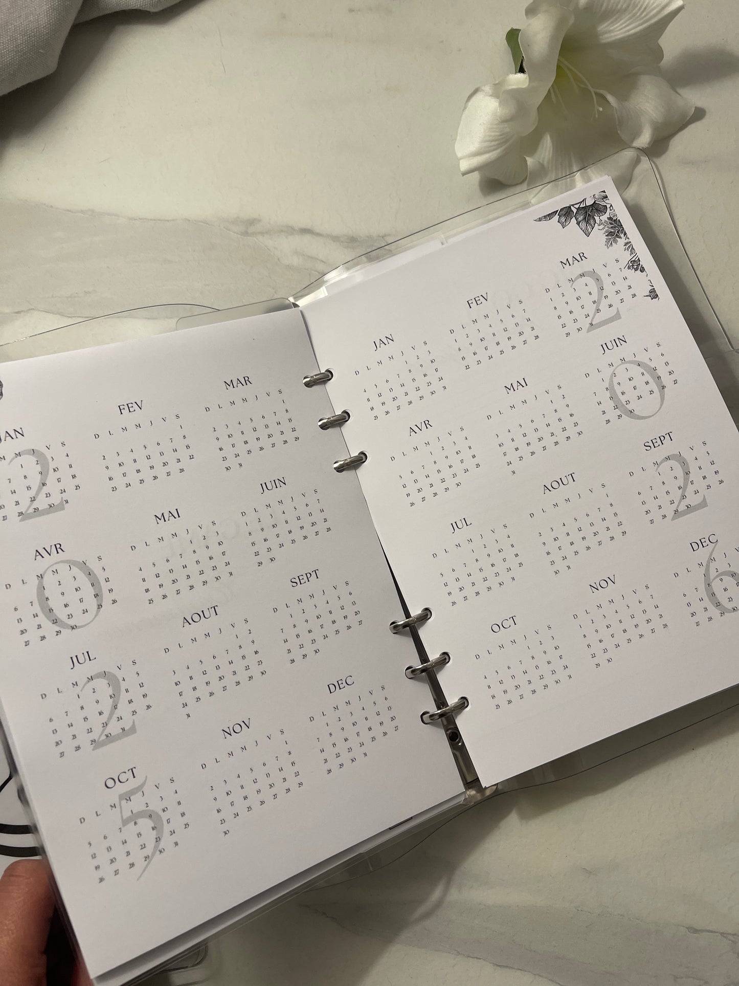 ⭐️ Planner Challenge - 3 mois non datés