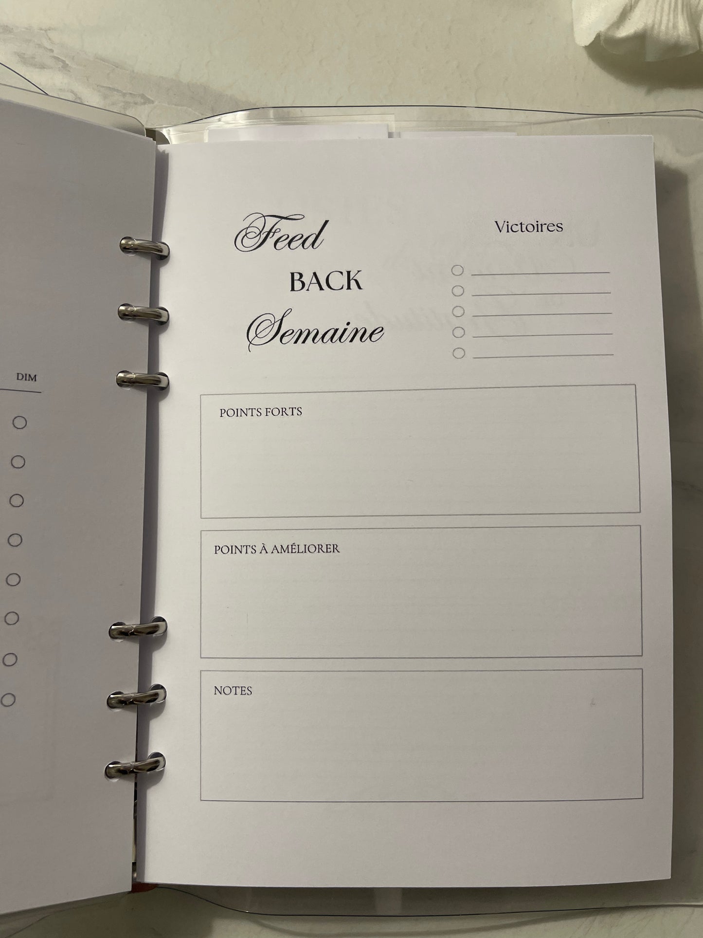 ⭐️ Planner Challenge - 3 mois non datés