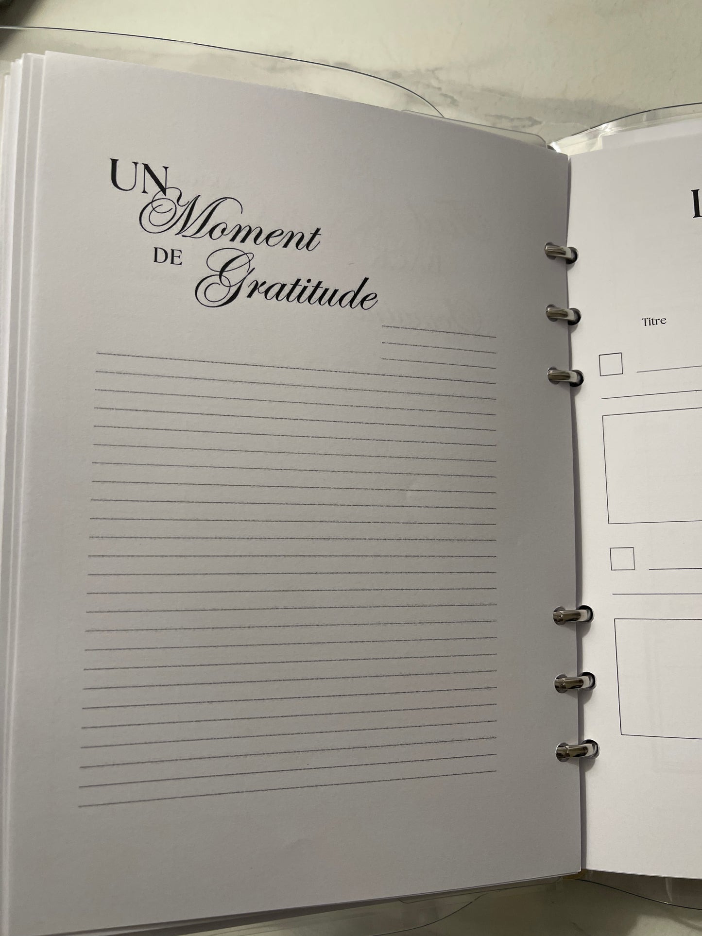 ⭐️ Planner Challenge - 3 mois non datés