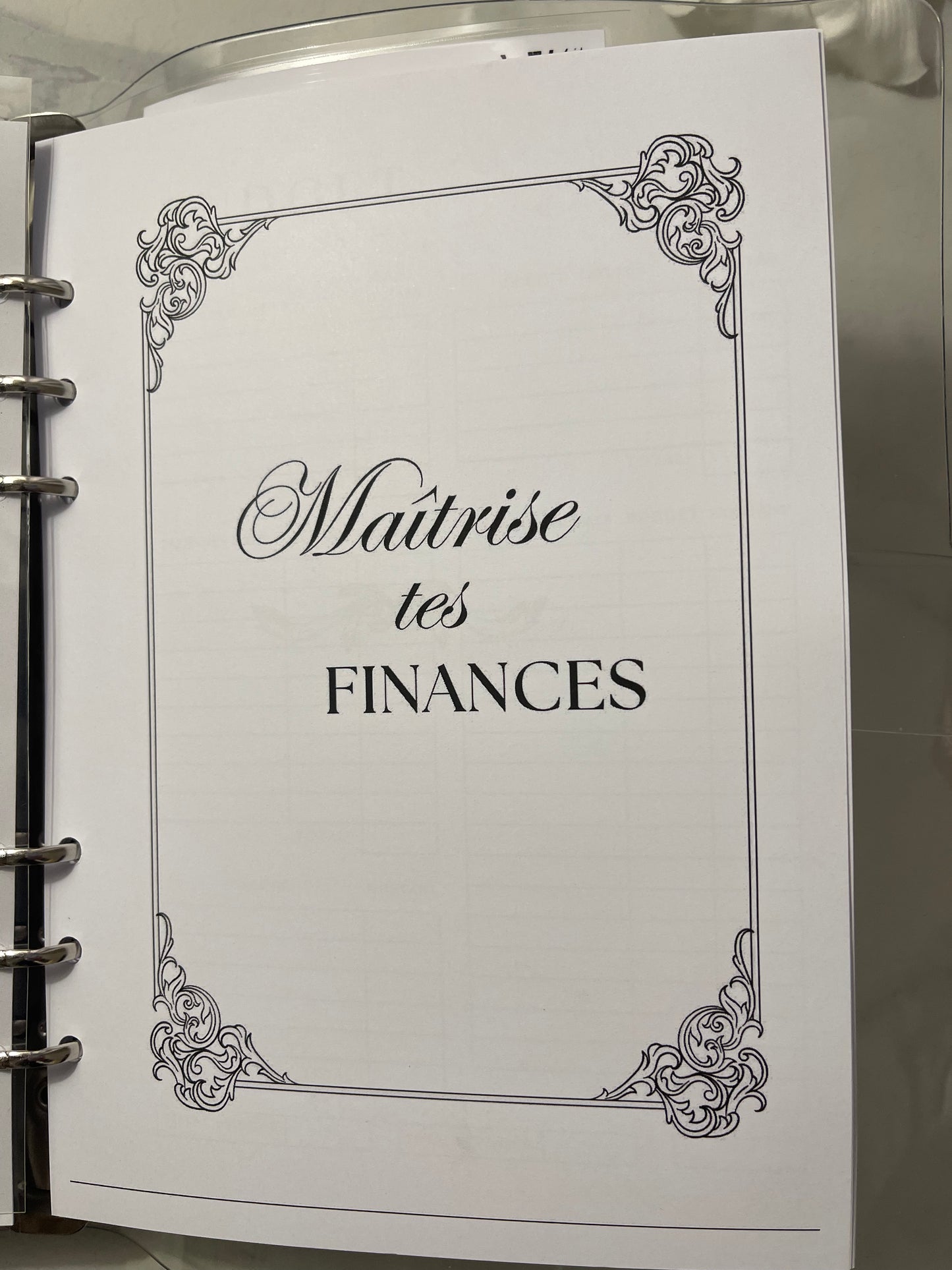 ⭐️ Planner Challenge - 3 mois non datés