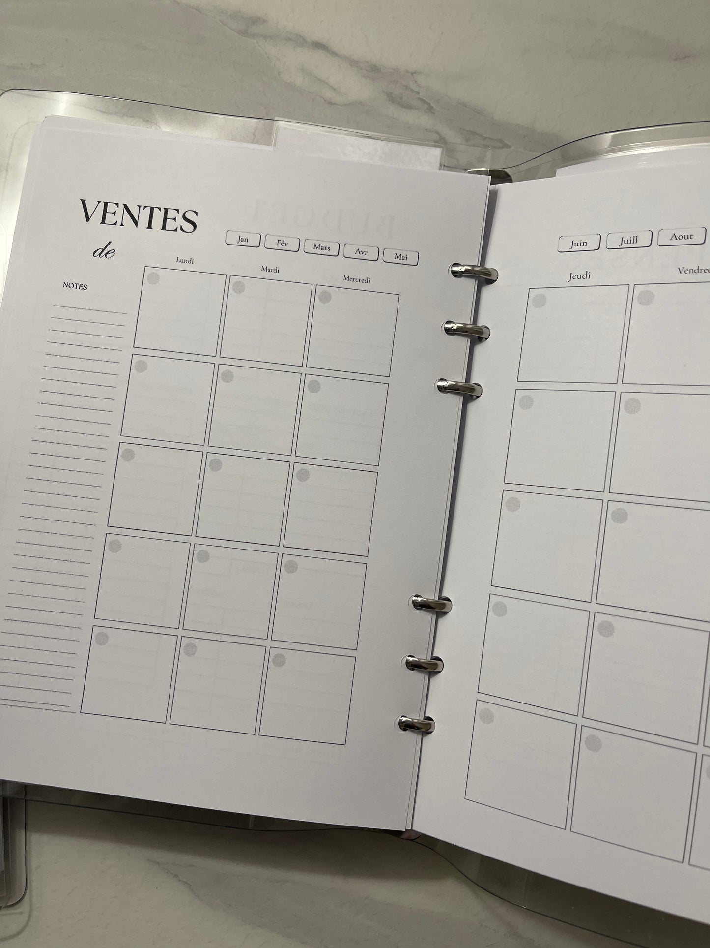 ⭐️ Planner Challenge - 3 mois non datés